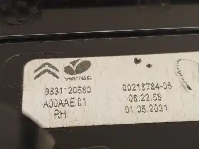 Автозапчасти б/у внутренний правый задний фонарь за citroen c4 iii (ba_, bb_, bc_) 1.2 puretech 130 (bahnsa, bahnsb) ссылки oem iam 9831120580  