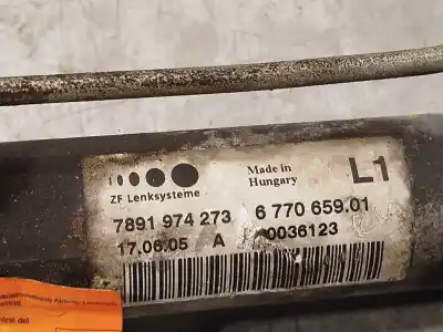 Автозапчастина б/у рульмова рейка для mini mini (r50, r53) cooper посилання на oem iam 6770659 7891974273 32106777524