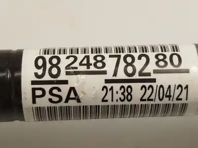 Автозапчастина б/у передня ліва трансмісія для citroen c4 iii (ba_, bb_, bc_) 1.2 puretech 130 (bahnsa, bahnsb) посилання на oem iam 9824878280  