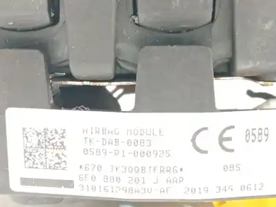 Автозапчасти б/у комплект подушки безопасности за seat ateca (kh7, khp) 1.0 tsi ссылки oem iam 576857003lplt 6f0880201jaap 575880204d