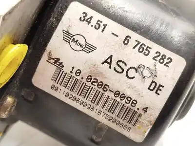Peça sobressalente para automóvel em segunda mão abs por mini mini (r50, r53) cooper referências oem iam 34516765282 10020600984 6765284