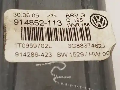 Автозапчасти б/у регулятор стекла переднего правого за vw passat cc b6 (357) 2.0 tdi ссылки oem iam 3c8837462j  