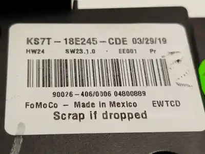 Second-hand car spare part multifunction switch for ford mondeo v fastback (ce) 2.0 ecoblue oem iam references ks7t18e245cde  2367476