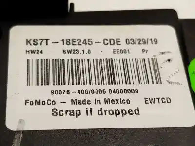 Second-hand car spare part multifunction switch for ford mondeo v fastback (ce) 2.0 ecoblue oem iam references ks7t18e245cde  2367476