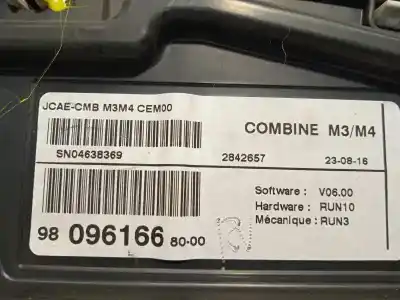 Автозапчасти б/у приборная доска за citroen c-elysée exclusive ссылки oem iam 9809616680  