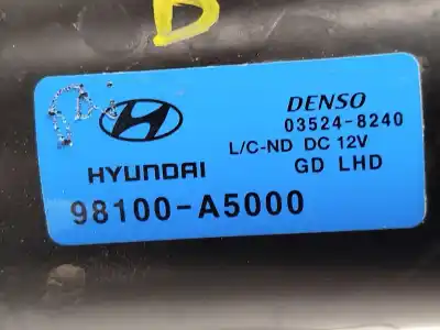 Автозапчастина б/у двигатель передніх склоочисників для hyundai i30 (gd) 1.4 crdi посилання на oem iam 98100a5000  