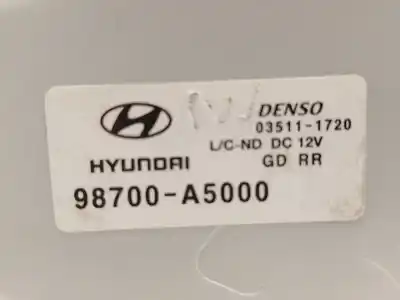 Автозапчасти б/у мотор заднего стеклоочистителя за hyundai i30 (gd) 1.4 crdi ссылки oem iam 98700a5000  