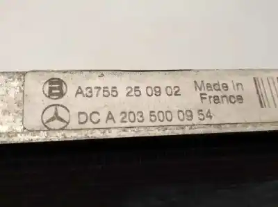 İkinci el araba yedek parçası klima kondenser / radyatör için mercedes-benz clase clk (w209) coupe 320 (209.365) oem iam referansları a2035000954  