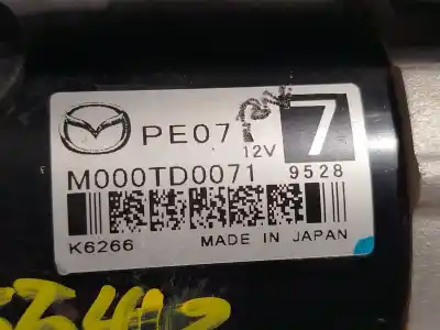 Second-hand car spare part starter motor for mazda 3 fastback (bp) 2.0 skyactiv-g m hybrid oem iam references pe0718400 m000td0071 