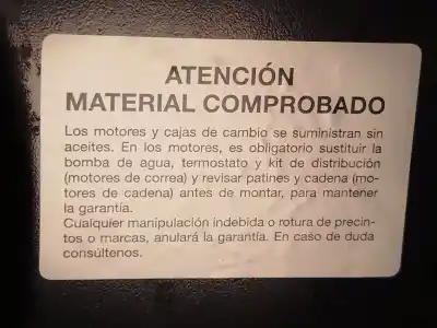 Автозапчастина б/у двигун комплект для renault espace iv (jk0/1_) 2.0 dci (jk01, jk02, jk1j, jk1k, jk1h) посилання на oem iam m9r750  