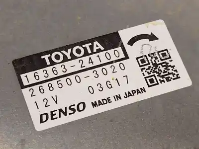 Автозапчасти б/у электрический вентилятор за toyota c-hr (_x1_) 2.0 hybrid (maxh10) ссылки oem iam 1636347050 2685001000 1636324100