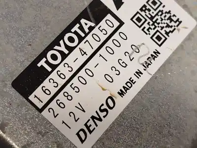 Автозапчасти б/у электрический вентилятор за toyota c-hr (_x1_) 2.0 hybrid (maxh10) ссылки oem iam 1636347050 2685001000 1636324100