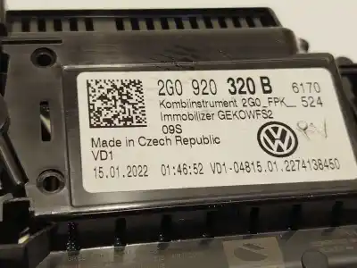 Автозапчасти б/у приборная доска за volkswagen t-cross (c11) 1.0 tsi ссылки oem iam 2g0920320b a2c0788200101 