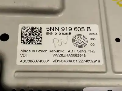 Автозапчастина б/у багатофункційний дисплей для volkswagen t-cross (c11) 1.0 tsi посилання на oem iam 5nn919605b a3c0866740001 