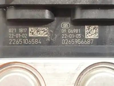 Peça sobressalente para automóvel em segunda mão abs por volkswagen t-cross (c11) 1.0 tsi referências oem iam 2q0614517aq 269903 0265956687