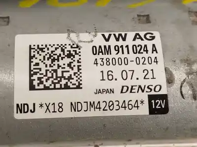 Автозапчасти б/у двигатель запускается за volkswagen t-cross (c11) 1.0 tsi ссылки oem iam 0am911024a 4380000204 
