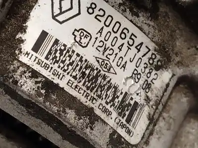 Second-hand car spare part alternator for renault espace iv (jk0/1_) 2.0 dci (jk01, jk02, jk1j, jk1k, jk1h) oem iam references 8200654789 a004tj0382 