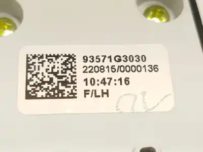 Peça sobressalente para automóvel em segunda mão botão / interruptor elevador vidro dianteiro esquerdo por hyundai i30 (pde, pd, pden) 1.0 t-gdi referências oem iam 93571g3030  93571g3030pmp