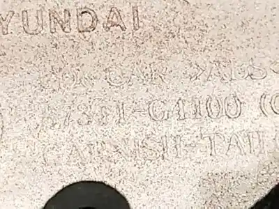 Pezzo di ricambio per auto di seconda mano maniglia esterna del cancello per hyundai i30 (pde, pd, pden) 1.0 t-gdi riferimenti oem iam 87311g4100  