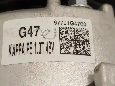 Peça sobressalente para automóvel em segunda mão compressor de ar condicionado a/a a/c por hyundai i30 (pde, pd, pden) 1.0 t-gdi referências oem iam 97701g4700  