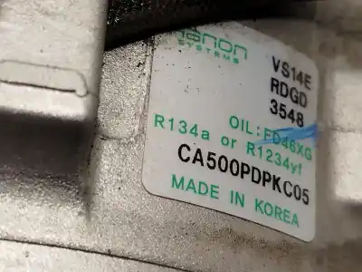 Peça sobressalente para automóvel em segunda mão compressor de ar condicionado a/a a/c por hyundai i30 (pde, pd, pden) 1.0 t-gdi referências oem iam 97701g4700  