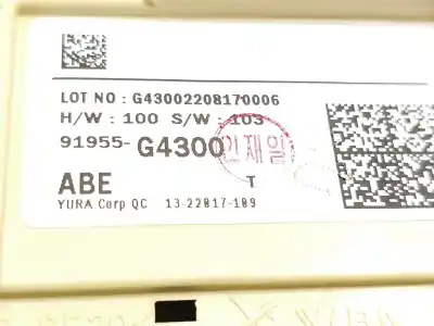 Автозапчастина б/у реле/запоперівник для hyundai i30 (pde, pd, pden) 1.0 t-gdi посилання на oem iam 91955g4300  