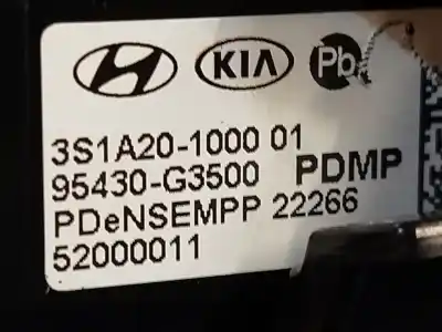 Pezzo di ricambio per auto di seconda mano interruttore per hyundai i30 (pde, pd, pden) 1.0 t-gdi riferimenti oem iam 95430g3500  