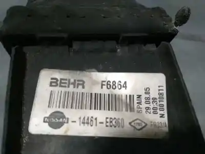 Pezzo di ricambio per auto di seconda mano intercooler per nissan navara pick-up (d40m) doble cab se 4x4 riferimenti oem iam 14461eb360  