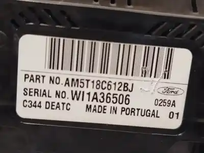 Автозапчасти б/у климат-контроль за ford c-max ii (dxa/cb7, dxa/ceu) 1.6 ecoboost ссылки oem iam am5t18c612bj  1866943