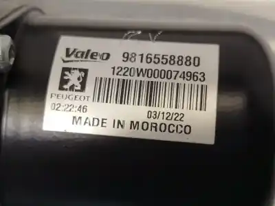 İkinci el araba yedek parçası ön silecek motoru için fiat doblo furgoneta/monovolumen (510_, 511_) bluehdi 100 oem iam referansları 9816558880  