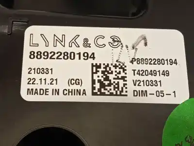 Автозапчастина б/у панель інструментів для lynk & co 01 phev посилання на oem iam 8892280194 p8892280194 