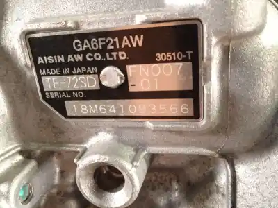 Автозапчасти б/у коробка передач за bmw 2 active tourer (f45) 225 xe plug-in-hybrid ссылки oem iam ga6f21aw tf72sd 24005a2a770