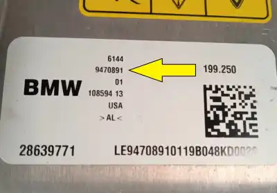 Автозапчасти б/у преобразователь мощности за bmw 2 active tourer (f45) 225 xe plug-in-hybrid ссылки oem iam 9470891  12369470891