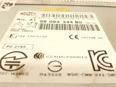 Автозапчастина б/у аудіо система / радіо cd для citroen c4 grand picasso ii (da_, de_) 1.6 hdi / bluehdi 115 посилання на oem iam 9809334480  