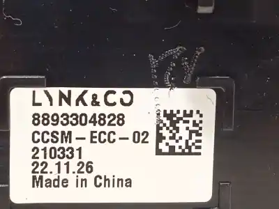 Pezzo di ricambio per auto di seconda mano controllo climatico per lynk & co 01 phev riferimenti oem iam 8893304828  