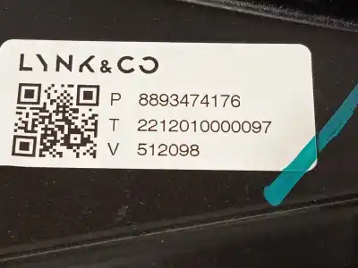 Автозапчастина б/у регулятор вікна передній лівий для lynk & co 01 phev посилання на oem iam 8893474176  