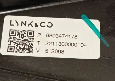 Автозапчастина б/у регулятор переднього правого скла для lynk & co 01 phev посилання на oem iam 8893474178  