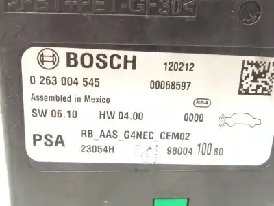 Автозапчастина б/у електронний модуль для citroen c4 ii (nc_) 1.6 hdi 90 посилання на oem iam 9800410080 0263004545 