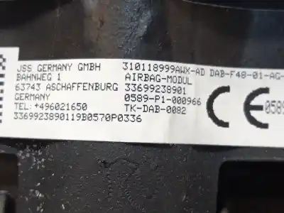 Автозапчасти б/у передняя левая подушка безопасности за bmw 2 active tourer (f45) 225 xe plug-in-hybrid ссылки oem iam 6992389  32306992389