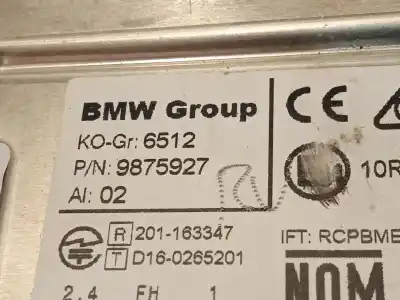 Second-hand car spare part gps navigation system for bmw 2 active tourer (f45) 225 xe plug-in-hybrid oem iam references 9875927  65129875927