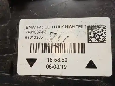 Автозапчасти б/у левый задний фонарь за bmw 2 active tourer (f45) 225 xe plug-in-hybrid ссылки oem iam 7491337  63217491337