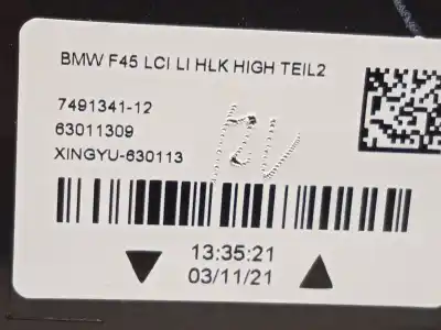 Автозапчасти б/у внутренний левый задний фонарь за bmw 2 active tourer (f45) 225 xe plug-in-hybrid ссылки oem iam 7491341  63217491341