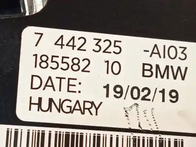 Автозапчасти б/у мотор заднего стеклоочистителя за bmw 2 active tourer (f45) 225 xe plug-in-hybrid ссылки oem iam 7442325  67637442325
