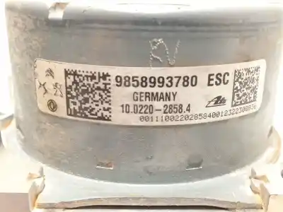 Peça sobressalente para automóvel em segunda mão abs por opel mokka 1.2 (76) referências oem iam 9858993780 10022028584 10091739813