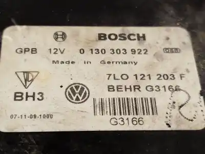Автозапчастина б/у електро вентилятор для porsche cayenne (9pa) s 4.8 посилання на oem iam 7l0121203f 0130303922 7l0959455d