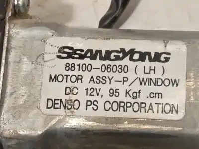 Автозапчасти б/у регулятор стекла переднего левого за ssangyong korando (kj) 2.9 td ссылки oem iam 8810006030  