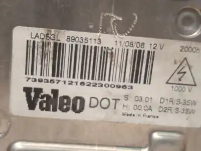 Second-hand car spare part xenon headlights control unit  for volvo s80 i (184) d5 oem iam references lad5gl 89035113 