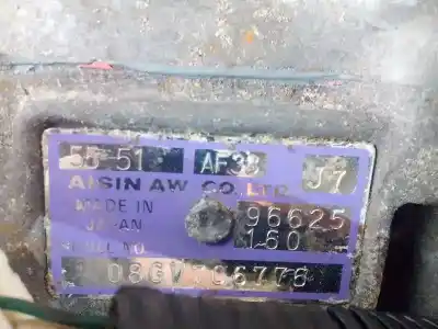 İkinci el araba yedek parçası vites kutusu için chevrolet nubira wagon 2.0 diesel cat oem iam referansları 5551 af38 96625160