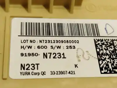 Автозапчасти б/у блок реле/предохранителей за hyundai tucson (nx4e, nx4a) 1.6 t-gdi ссылки oem iam 91950n7231  