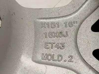 Pezzo di ricambio per auto di seconda mano cerchione in lega per ssangyong tivoli 1.2 riferimenti oem iam 4173035120  